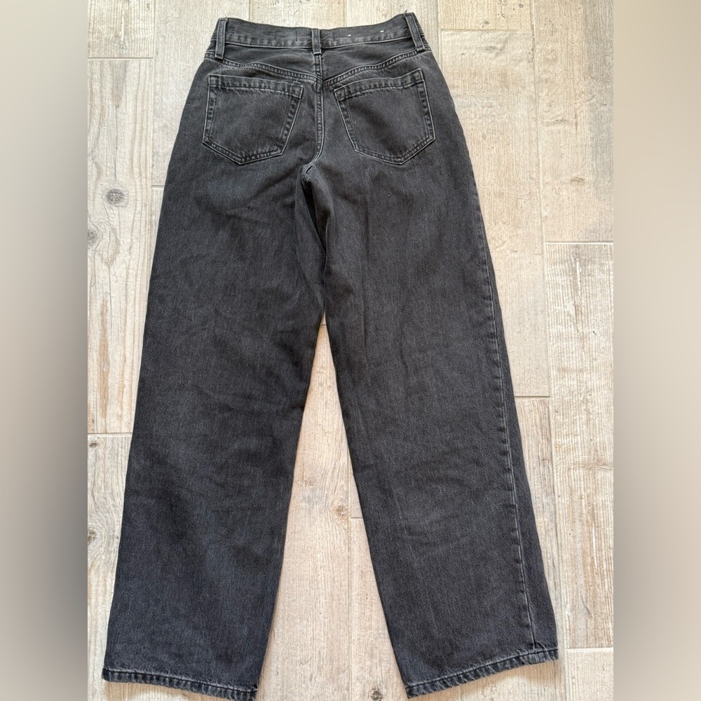 Garage Black Denim Jeans size 23 - Picture 3 of 5
